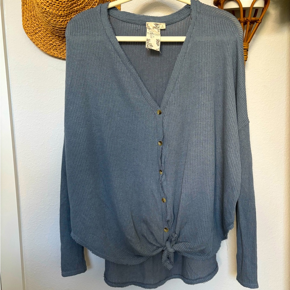 Soft Blu Pepper Tunic